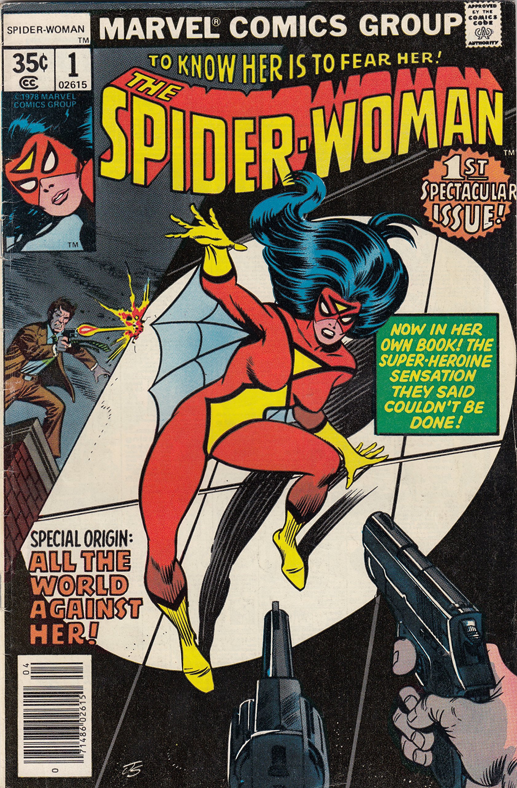 Spider-Woman #1 Comic Book - April 1978 Marvel Collectible - Perfect for Superhero Fans & Comic Collectors | Great for Display, Gifts, and Investment