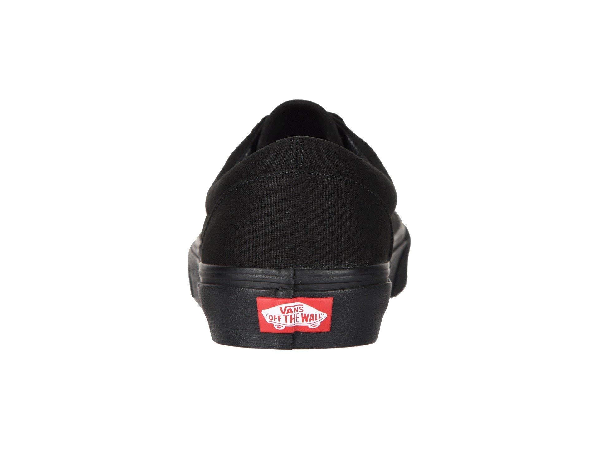 Vans Unisex Era Skate Shoes - Black/Black, Size 4 - Comfortable Canvas Sneakers for Men & Women - Perfect for Skateboarding, Casual Wear & Street Fashion