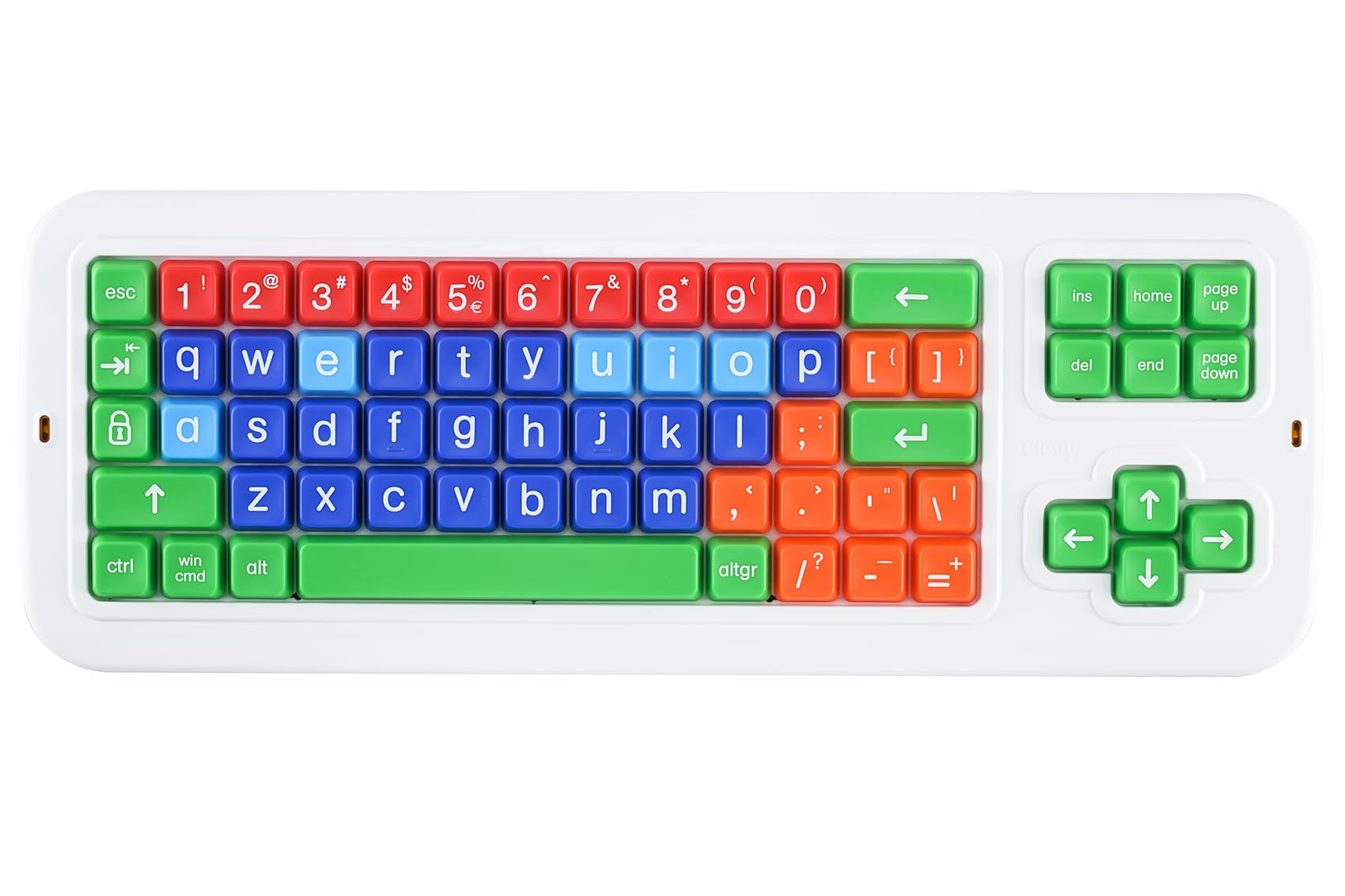 Clevy ABC Maestro Home Bundle - Educational Keyboard, Mouse & Headphones Set with Multilingual Tutor Software for Kids | Perfect for Homeschooling, Early Learning & Computer Skills Development