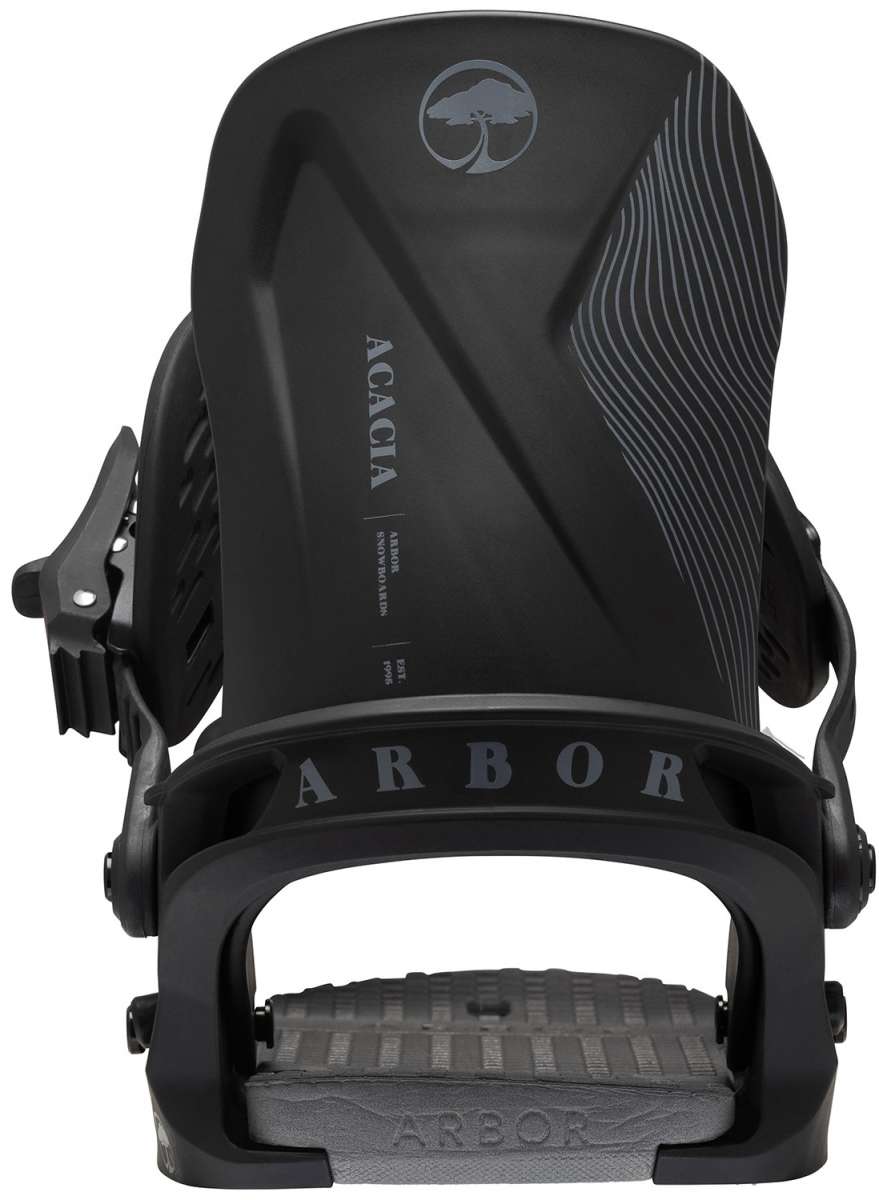 Arbor Women's Acacia Snowboard Bindings 2024 - Lightweight & Responsive for All-Mountain Riding - Perfect for Freestyle & Powder Snowboarding