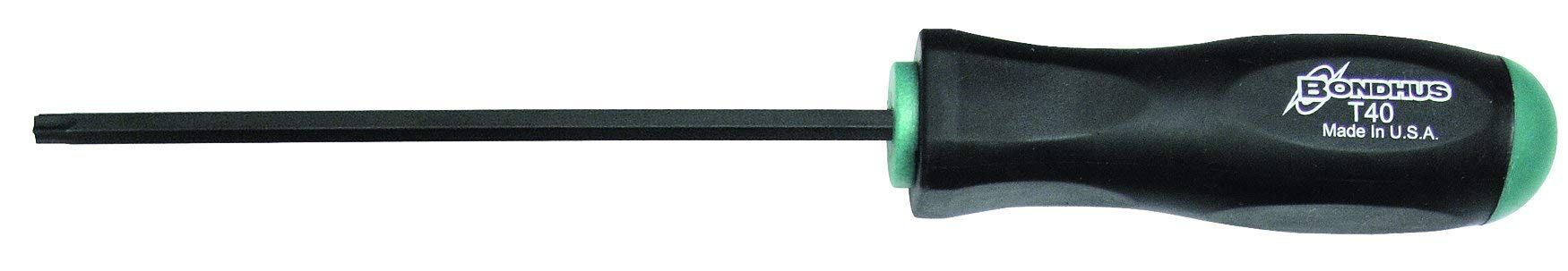 Bondhus 34550 T50 Star Tip Screwdriver with ProGuard Finish - 6.8 Inch Precision Screwdriver for Electronics, Appliances & DIY Projects - Ideal for Smartphone, Laptop & Small Device Repairs