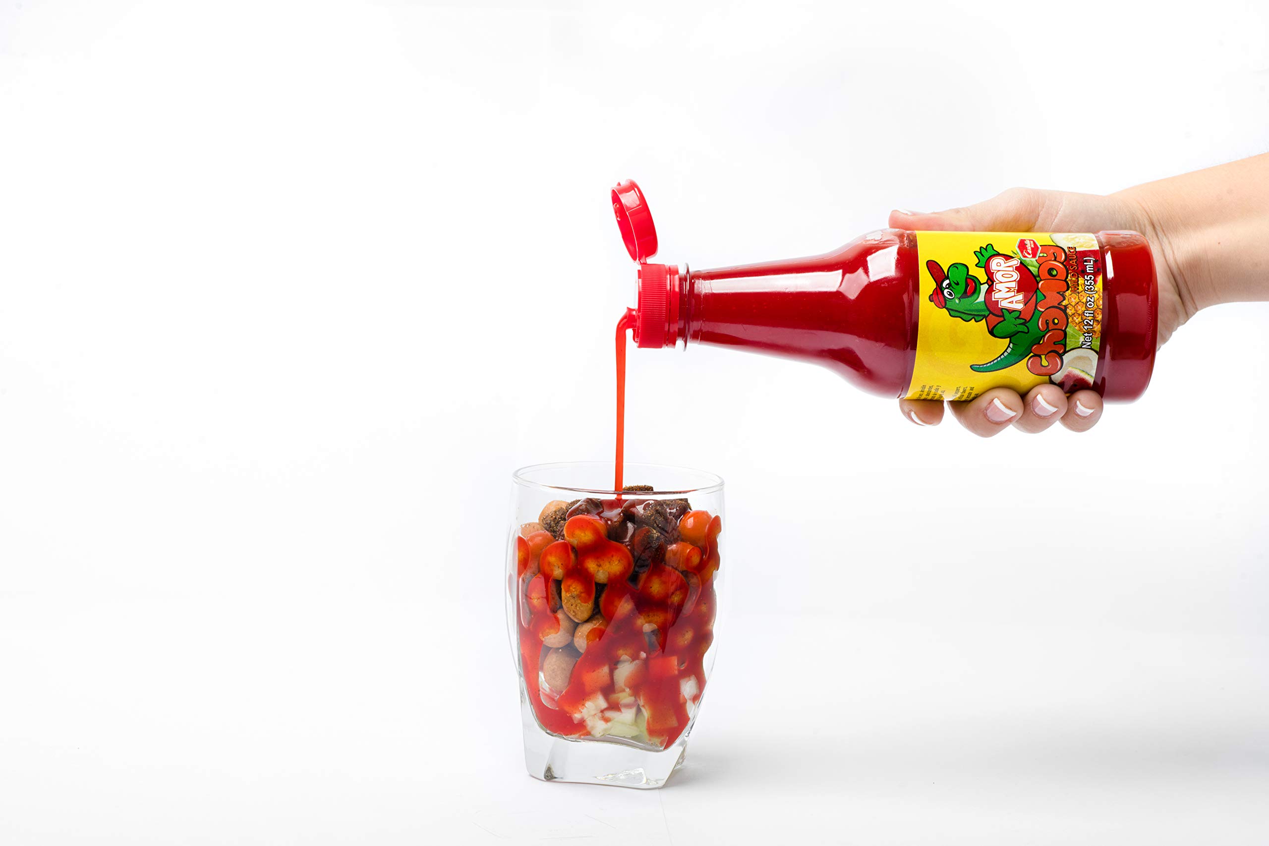 Mexico Lindo Hot Sauce Variety Pack - 6 Bottles (37 Fl Oz) | Includes Amor Chamoy Sauce & 5 Spicy Flavors | Authentic Mexican Hot Sauces for Tacos, Wings & Cooking | Perfect Gift for Hot Sauce Lovers
