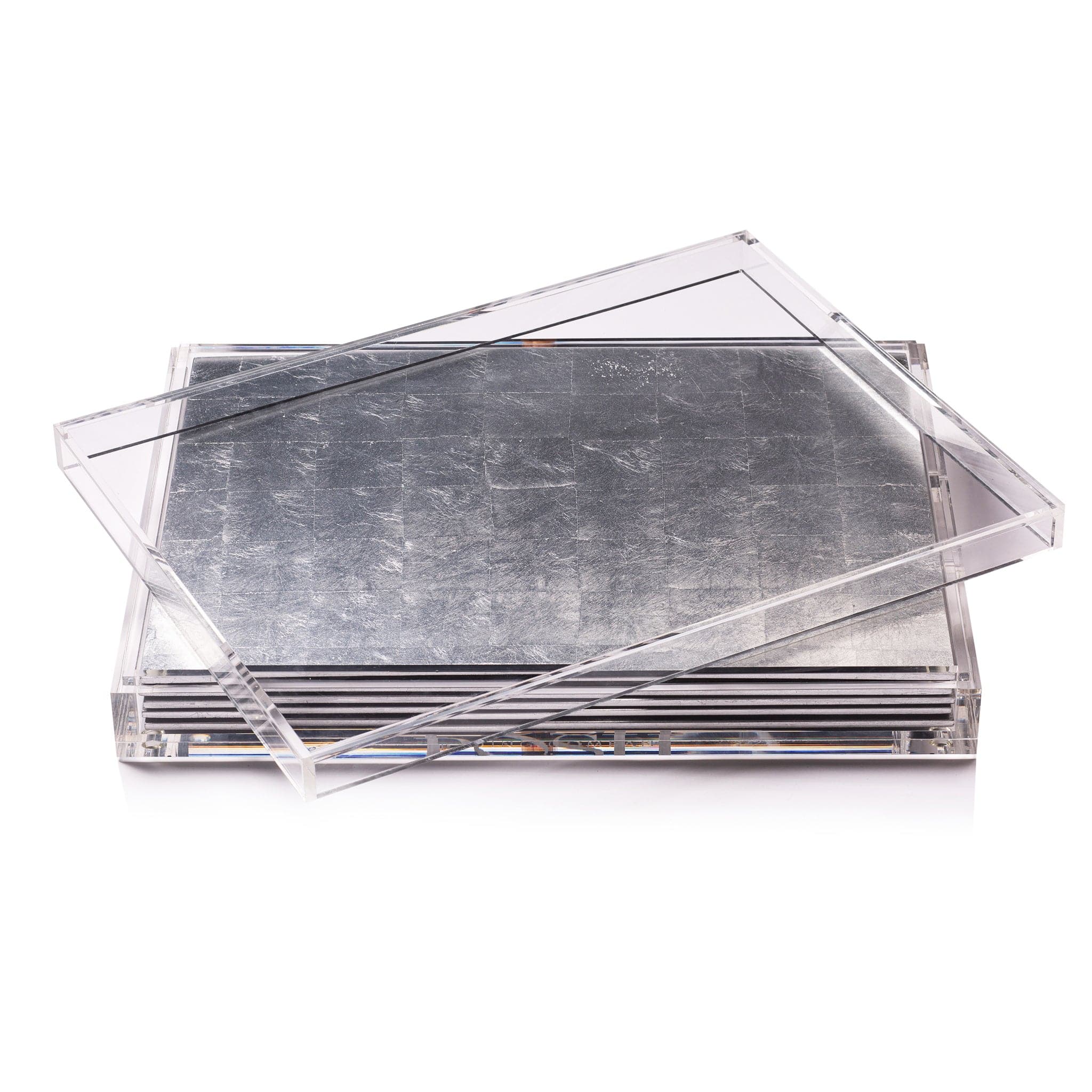 Premium Servebox Clear Silver Leaf - Edible Silver Decorations for Cakes, Desserts & Cocktails - Elegant Food Garnish for Baking, Party & Wedding Decor