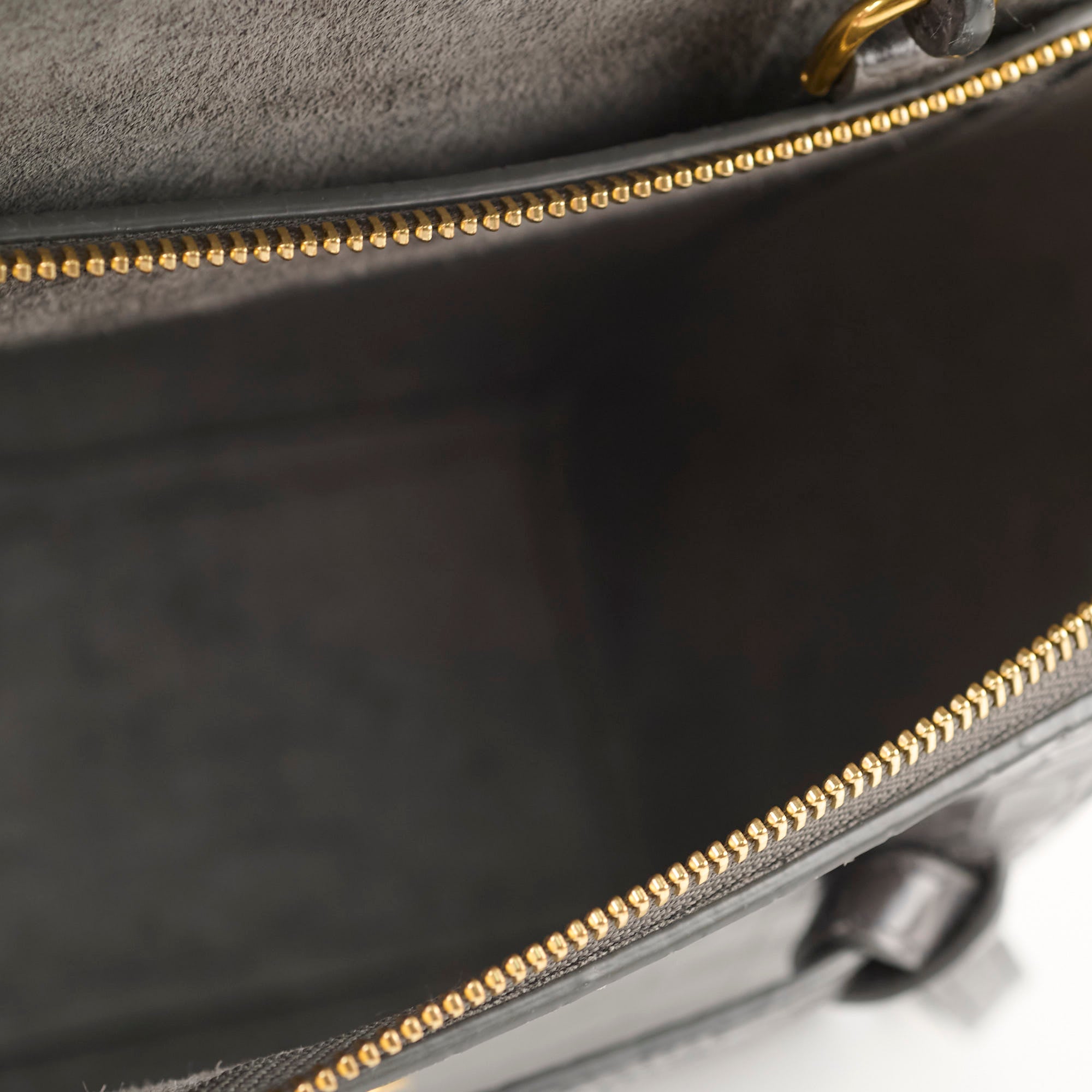 Celine Nano Belt Bag Crocodile Embossed Leather Crossbody Bag in Dark Grey | Luxury Designer Handbag for Women, Perfect for Work, Travel & Everyday Use