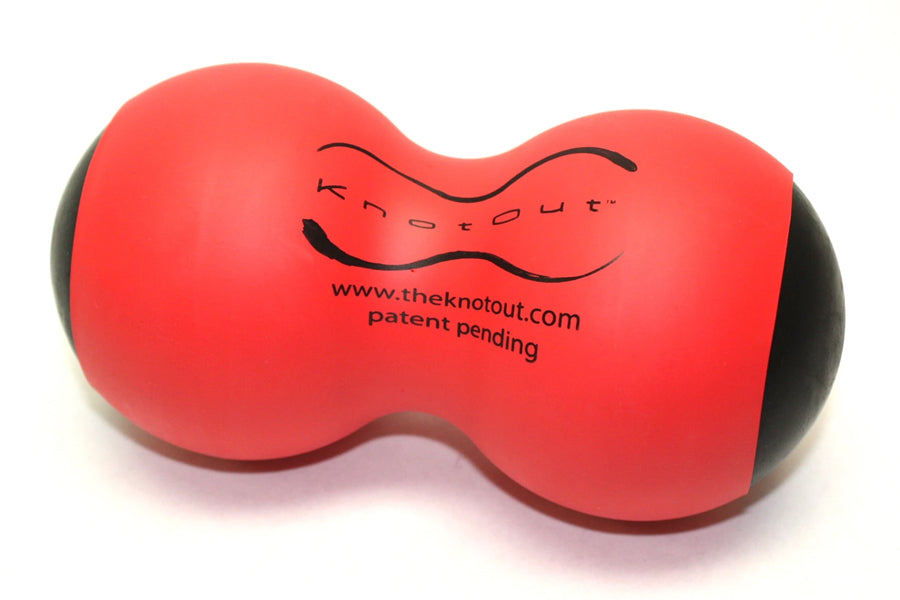 Knotout Large Firm Roller - Deep Tissue Massage Roller for Muscle Pain Relief & Recovery - Perfect for Athletes, Yoga & Post-Workout Recovery