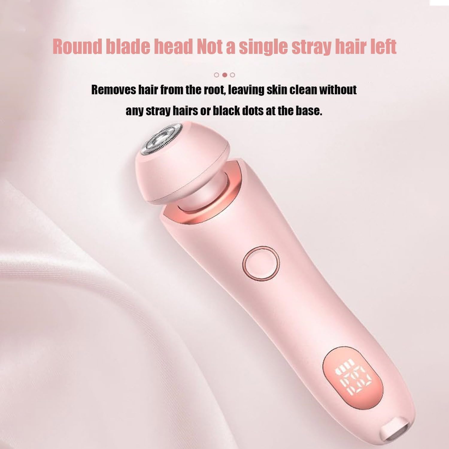 Premium 2-in-1 Electric Shaver & Bikini Trimmer for Women - Snaparia Smooth Wet/Dry Shaver - Painless Hair Removal for Legs, Underarms, Bikini Area - Rechargeable Cordless Razor with Pink Design (Great for Travel, Gym & Quick Grooming)