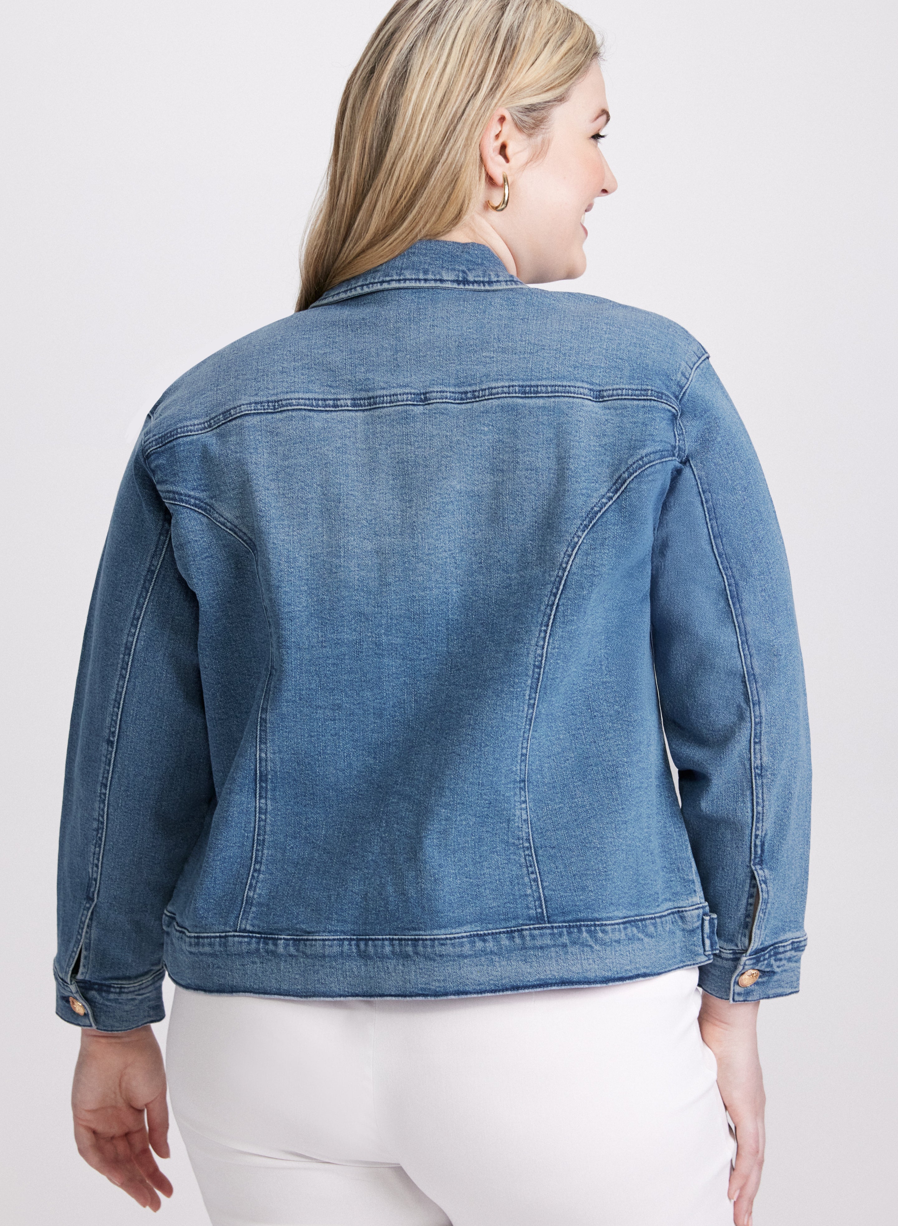 Stylish Button Down Denim Jacket for Men & Women | Classic Denim Shirt Jacket | Perfect for Casual Outfits, Layering & Outdoor Adventures