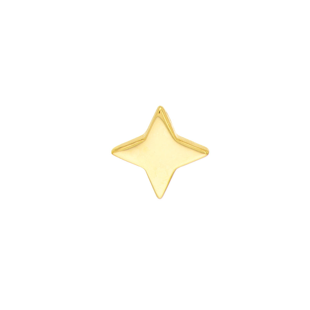 14K Gold North Star Stud Earrings for Women - Dainty Minimalist Star Earrings for Everyday Wear - Perfect Gift for Birthday, Anniversary & Christmas