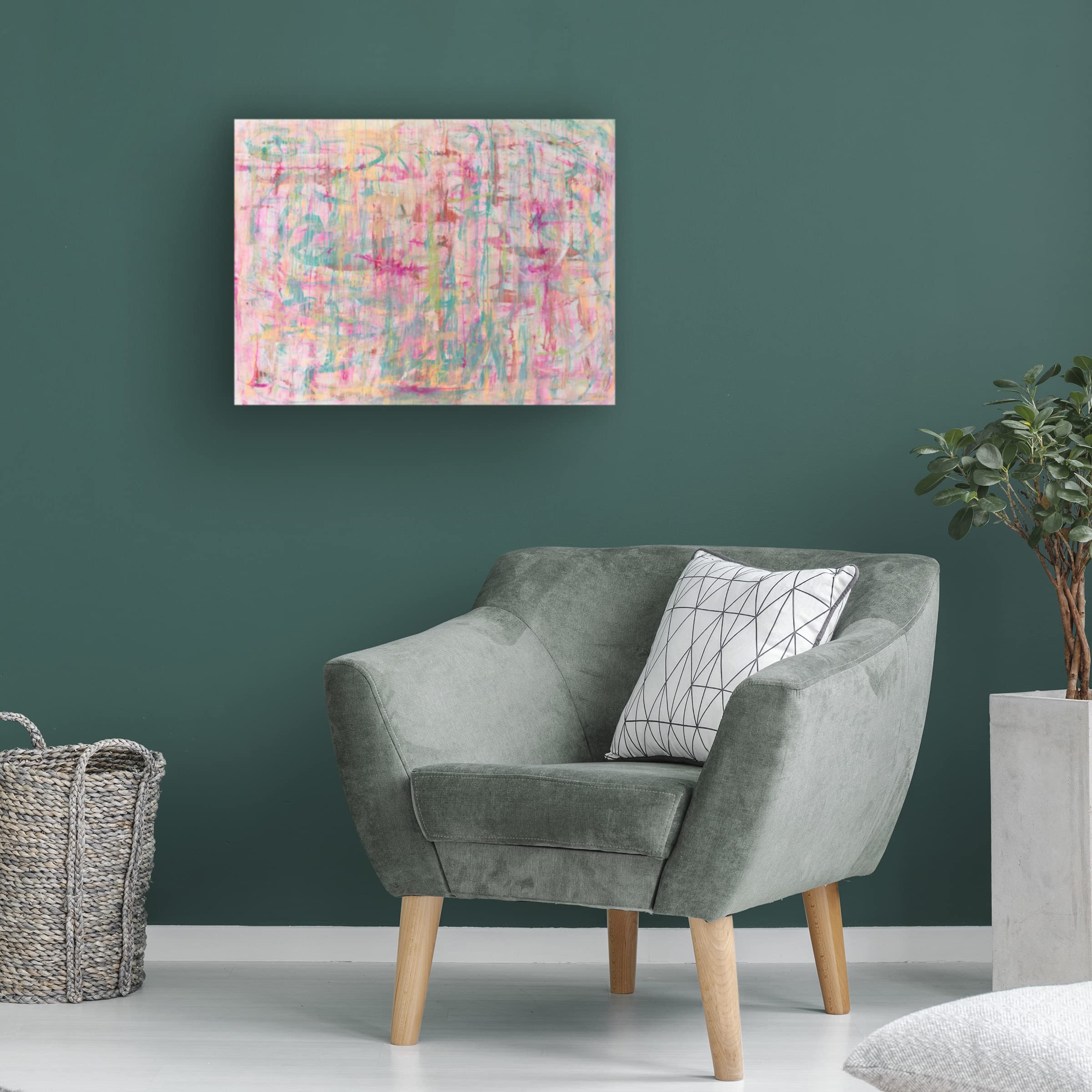 Trademark Fine Art 'Iguazu Falls' Canvas Wall Art Print by Sona - Stunning Waterfall Landscape Painting for Living Room, Bedroom & Office Decor