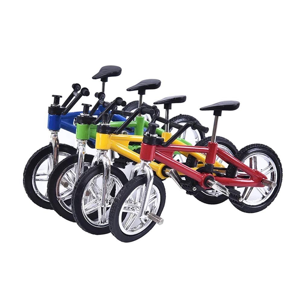 Creative Mini Alloy Mountain Bike Model - Finger Brake Rope Toy Gift for Collectors & Cyclists | Perfect for Office Desk Decor, Cycling Enthusiast Gifts & Kids Educational Play
