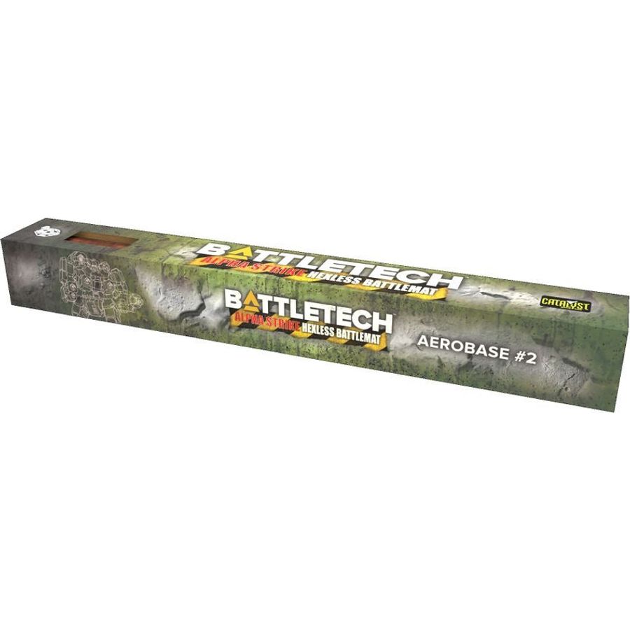 Battletech Battlemat Alpha Strike Aerobase #2 Grassland Hills #1 - Premium Gaming Mat for Tabletop Wargames, Miniature Battles & Strategy Board Games - Perfect for Battletech, Warhammer & RPG Sessions