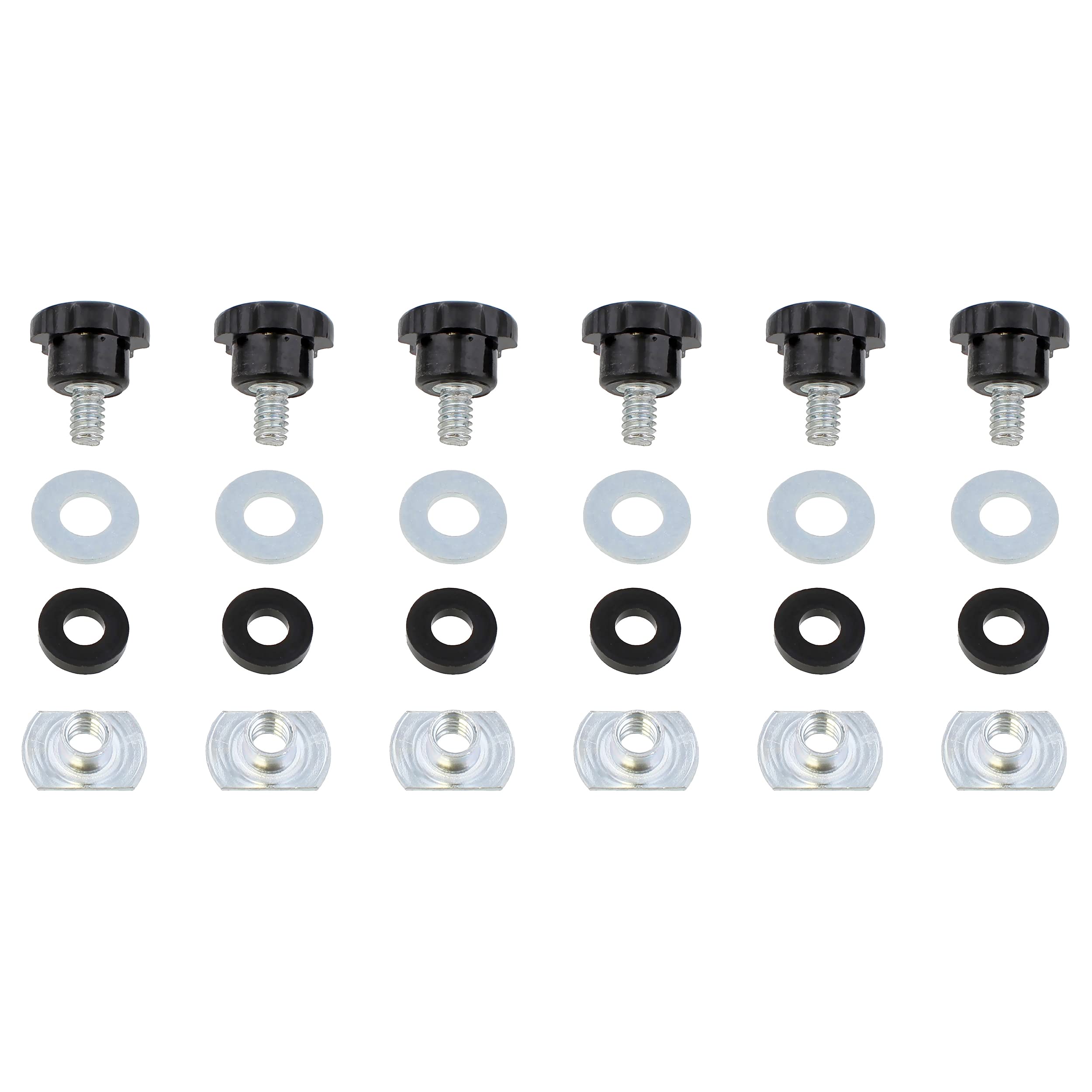 DCT Jig Woodworking Hardware Kit - 24 Piece Woodworking Tools Set with Threaded Knobs, T-Nuts & Spacers - Perfect for DIY Projects, Furniture Making & Woodworking Jigs