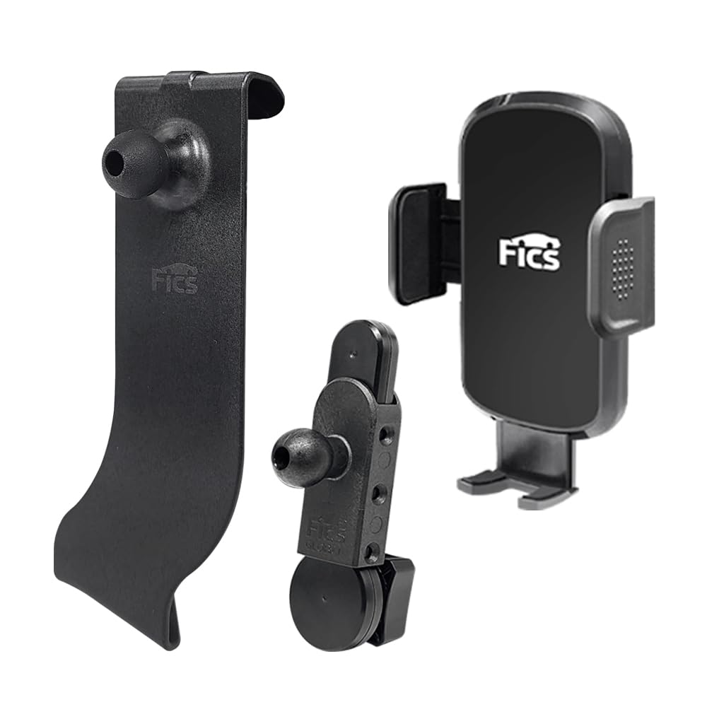 FICS NIRO 2023 Car Phone Mount Holder - Universal Adjustable Phone Stand for KIA NIRO 2023 Accessories - Perfect for GPS Navigation & Hands-Free Driving
