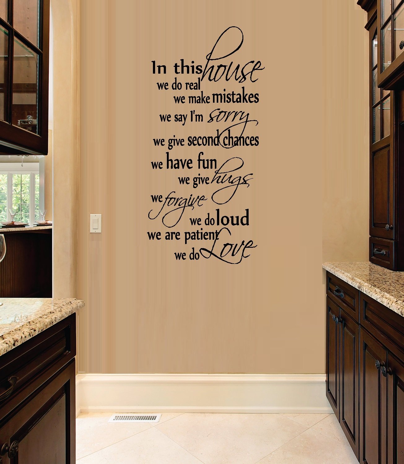 BestPricedDecals in This House We Do Love #55 - Removable Wall Decal Sticker, Home Decor Vinyl Art (20
