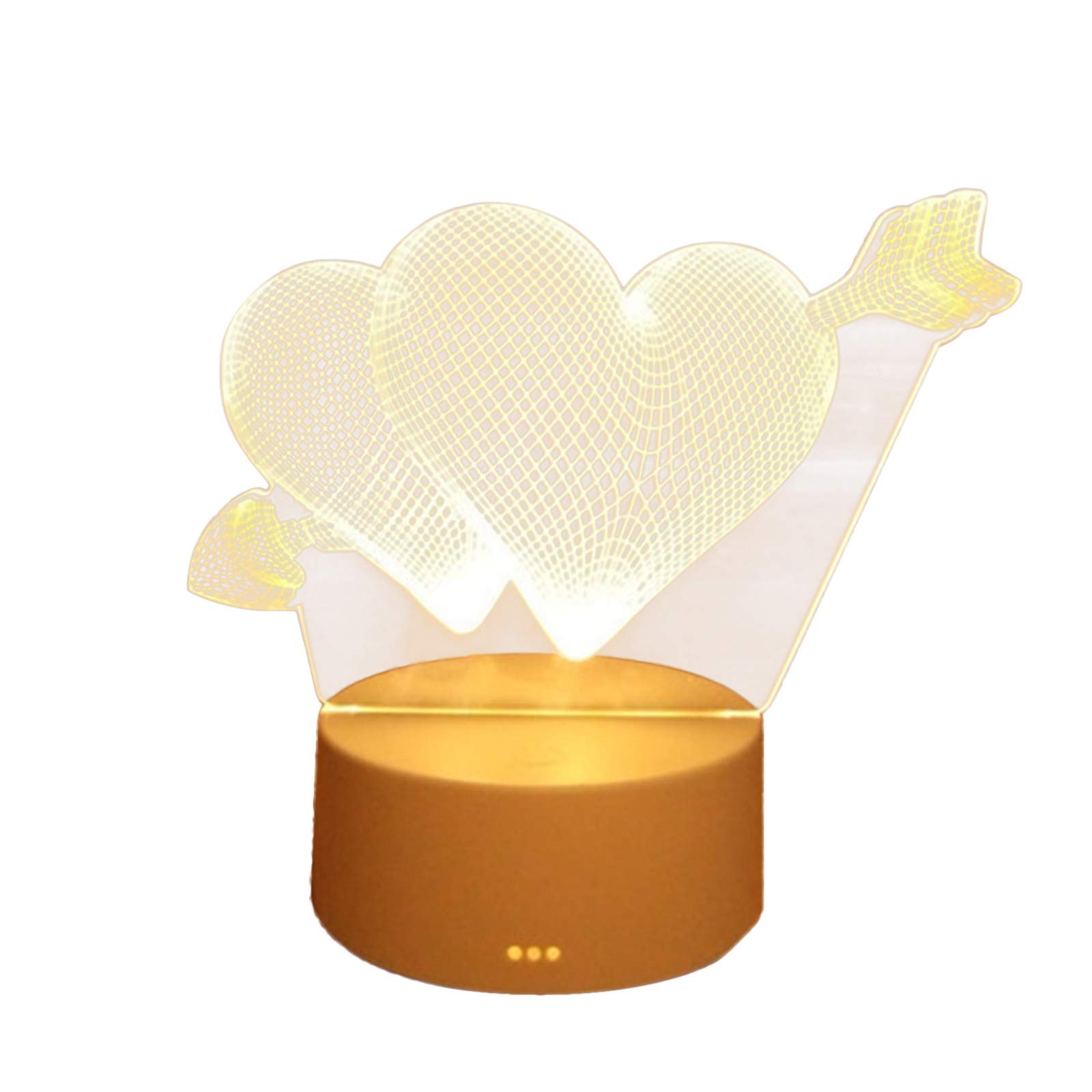 3D LED Acrylic Outdoor Landscape Lamp - USB Powered Large Christmas Decoration Lights for Home & Garden | Perfect for Holiday Decor, Patio Lighting, and Nighttime Ambiance