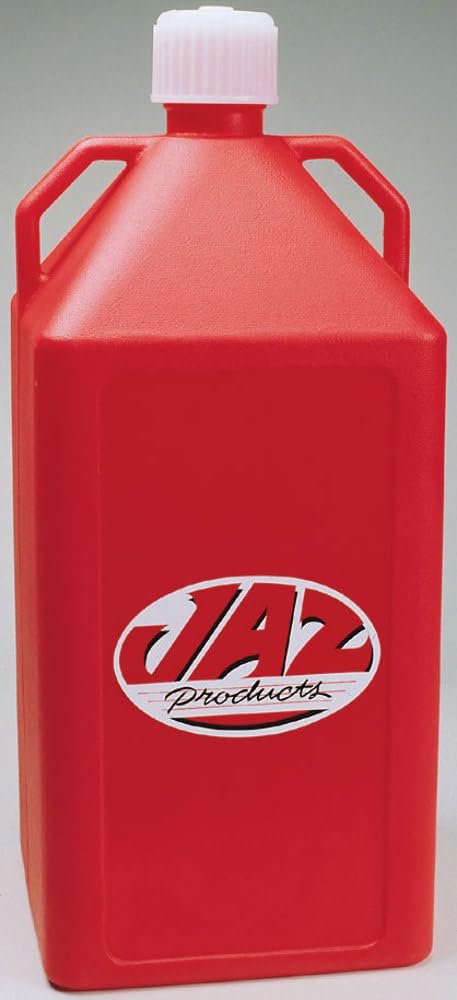 Jaz RED 15 Gallon Plastic Water Jug - Heavy Duty Portable Water Container for Camping, Emergency Preparedness & Outdoor Activities
