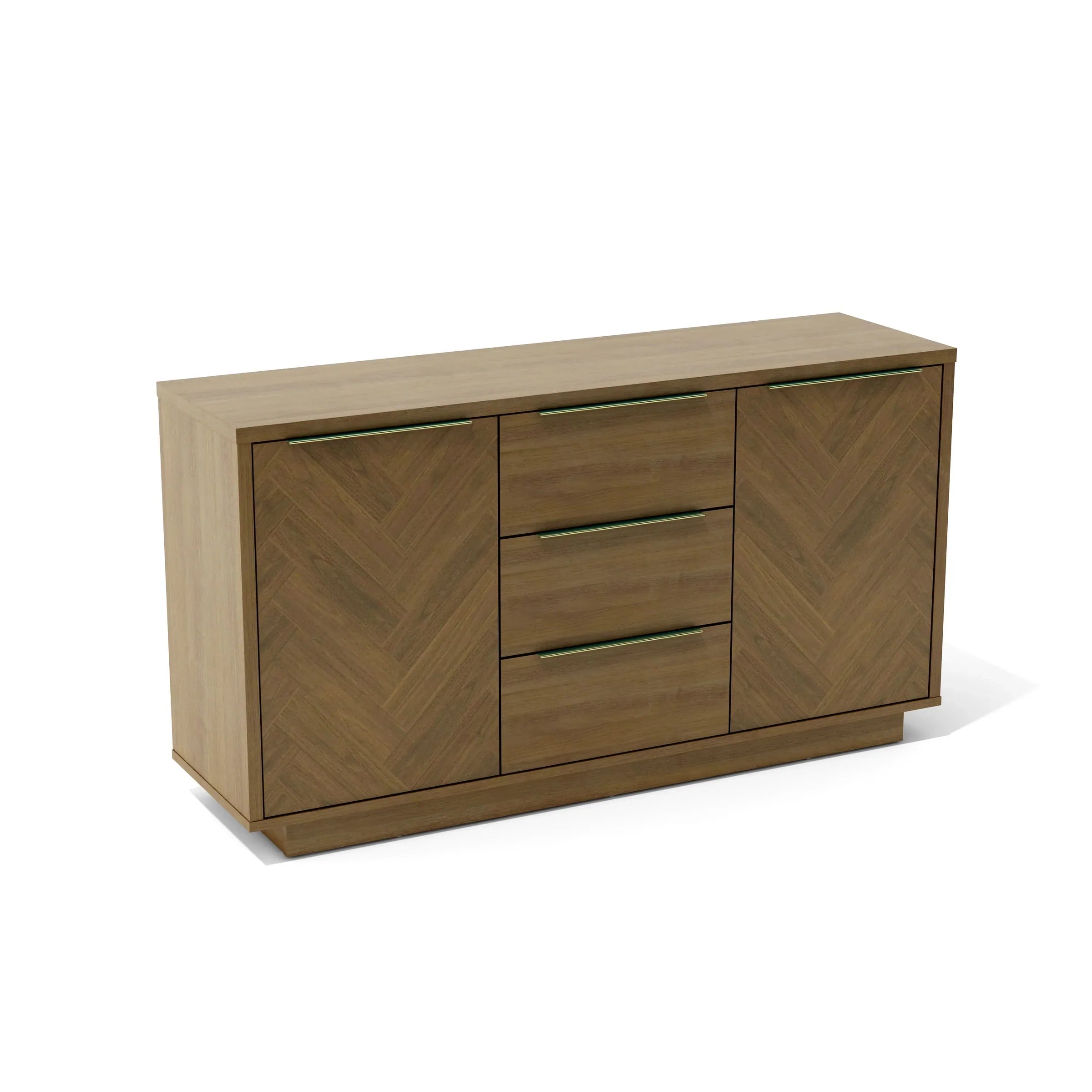 Anderson Teak Hokkaido Sideboard SB 15042 - Solid Teak Wood Buffet Cabinet with Storage for Dining Room, Living Room & Entryway