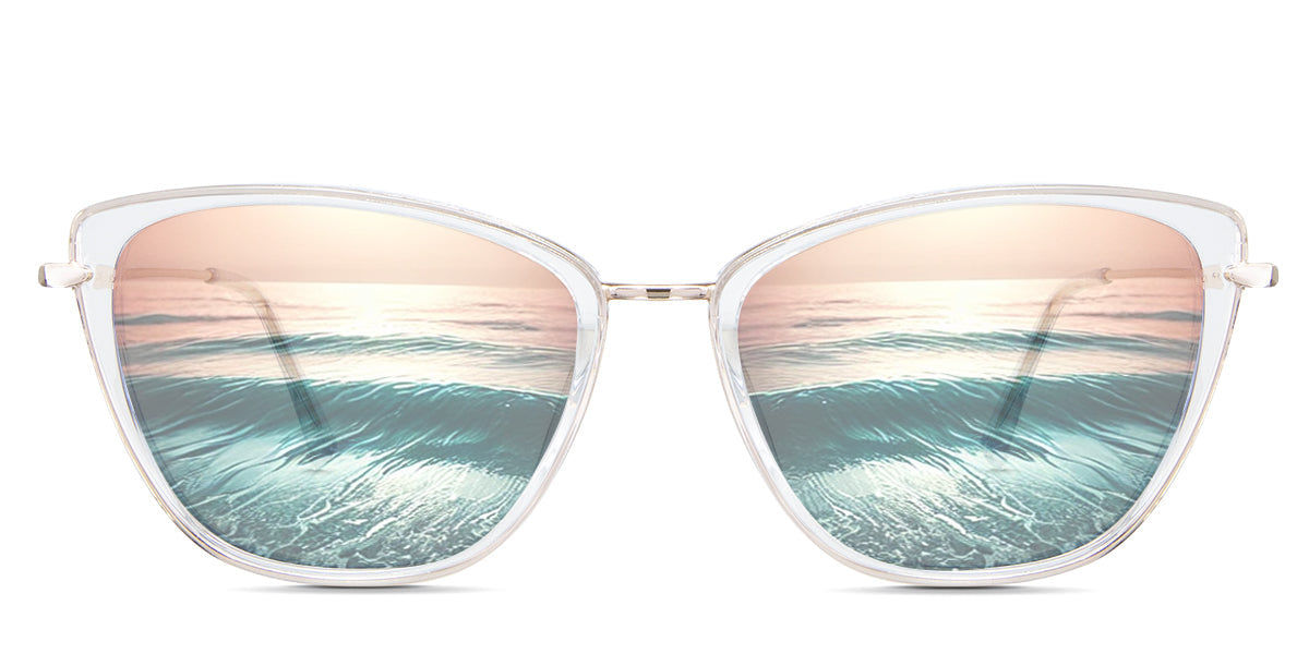IRA Women's Prescription Tinted Sunglasses – UV Protection & Stylish Eyewear for Driving, Outdoor Activities & Fashion