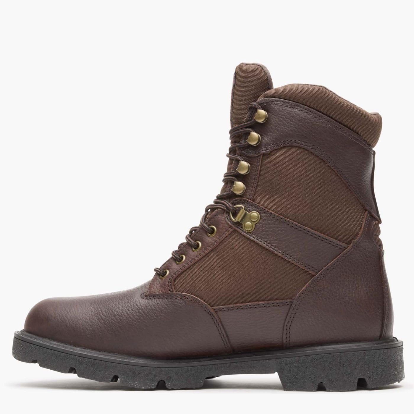 Georgia Boot Men's Homeland 8 Inch Insulated Work Boots - Waterproof Steel Toe Safety Shoes for Construction, Hiking & Outdoor Work