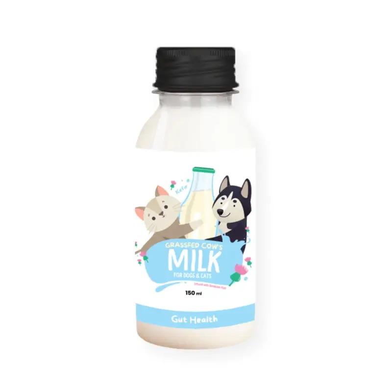 Premium PetCubes Milk for Dogs & Cats - 150ml Nutritious Supplement | Supports Digestion & Hydration | Perfect for Puppies, Kittens & Senior Pets | Indoor & Outdoor Use