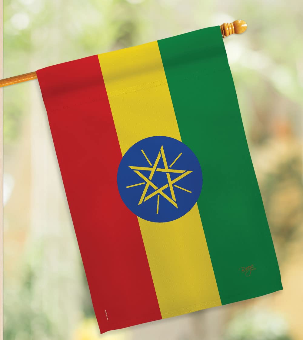 Ethiopia Nationality Decorative Flag 28
