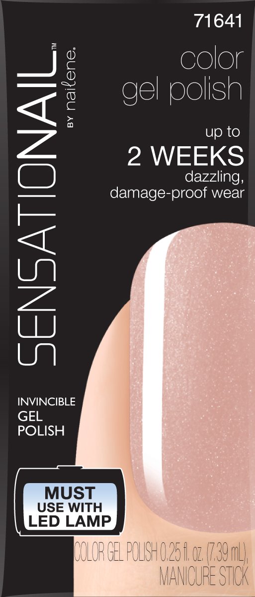 Sensationail Gel Polish - La Cream | Long-Lasting Nail Lacquer for Salon-Quality Manicures at Home | Perfect for Parties, Weddings & Special Occasions