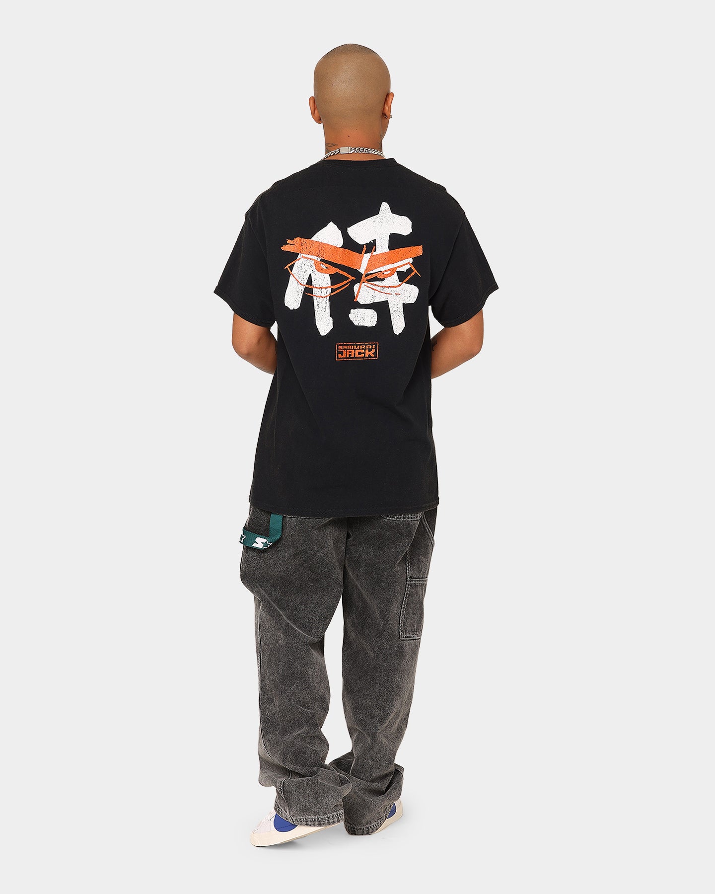 Vintage Samurai Jack T-Shirt Black - Retro Cartoon Graphic Tee for Men & Women - Perfect for Casual Wear, Cosplay, and Anime Fans