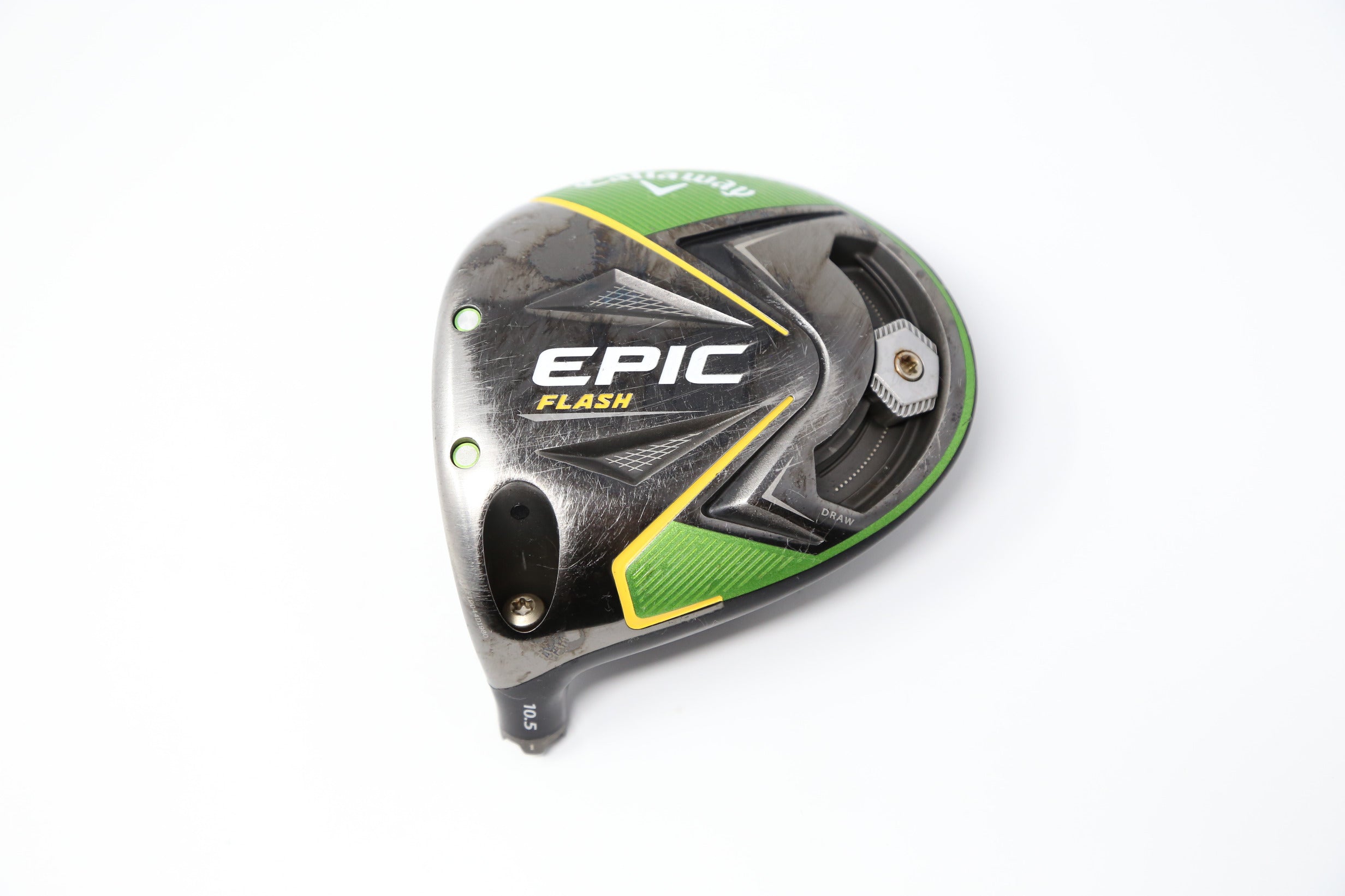 Used Callaway Epic Flash Driver Head Only - Left Handed 10.5° Golf Club for Men | Perfect for Left-Handed Golfers & Driving Range Practice