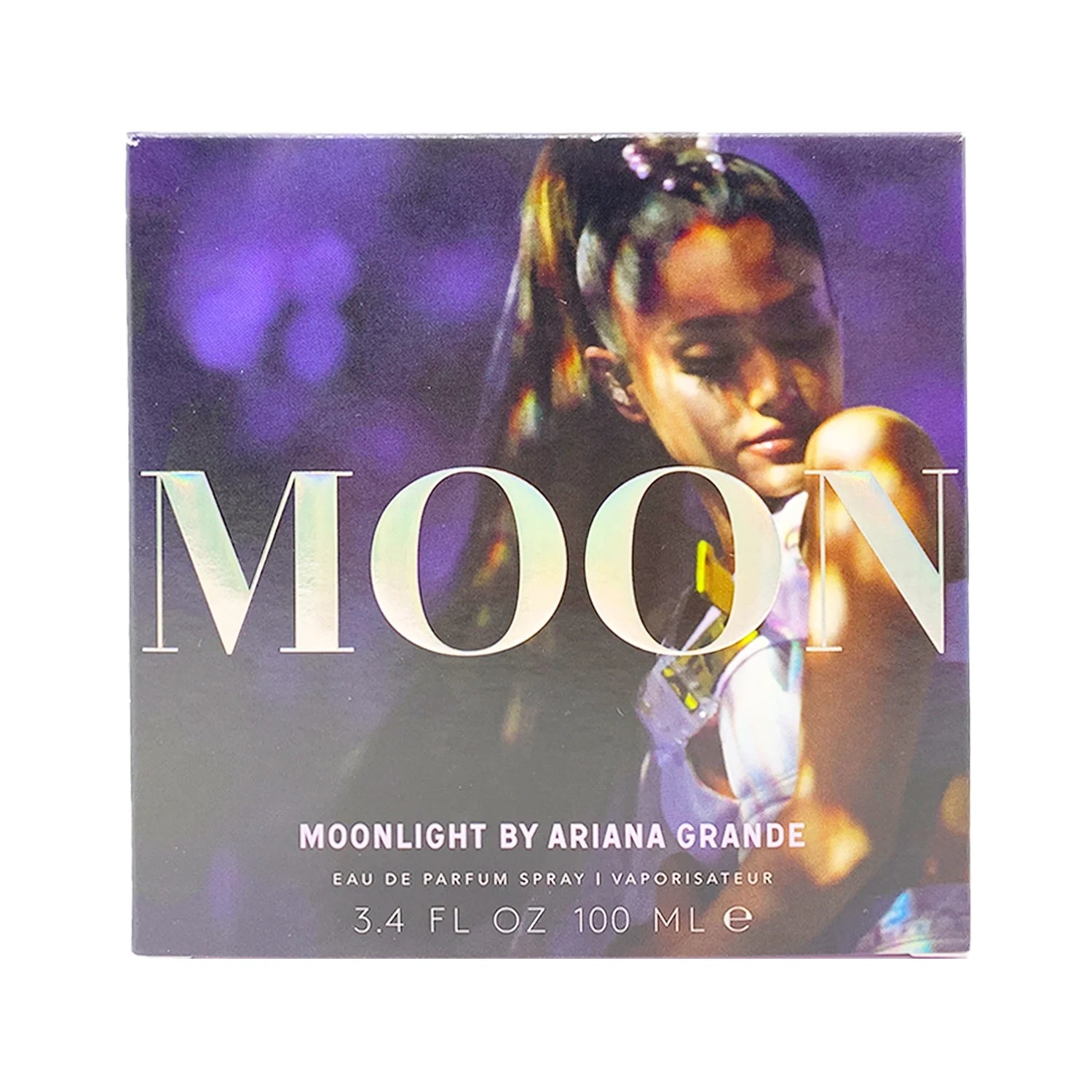 Ariana Grande Moonlight Eau De Parfum Spray 3.4 oz for Women - Floral Fruity Perfume for Date Night & Evening Events