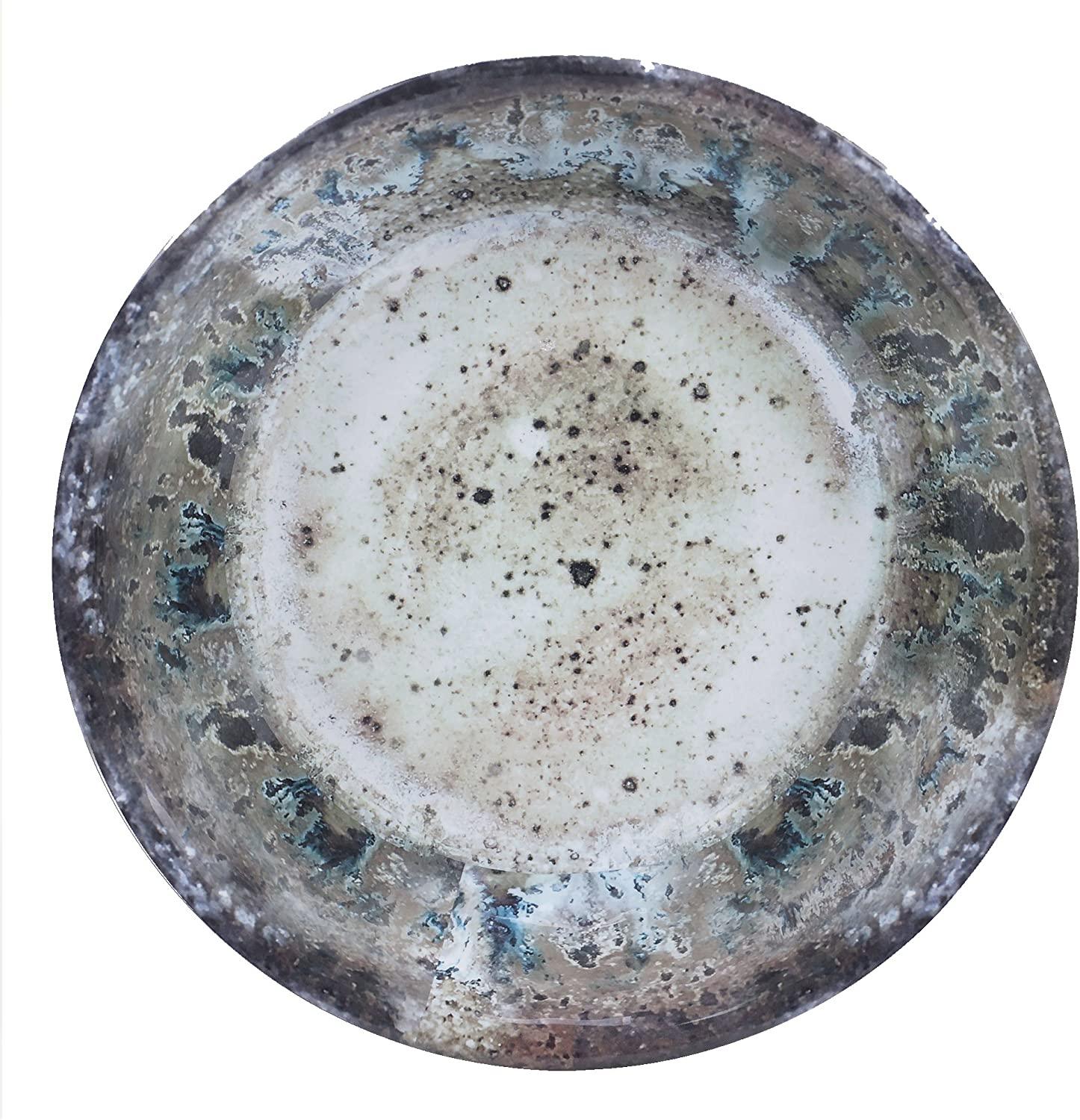 Premium Heavyweight Melamine Dinner Plates - Durable Stone Design for Outdoor Dining, Camping & Picnics
