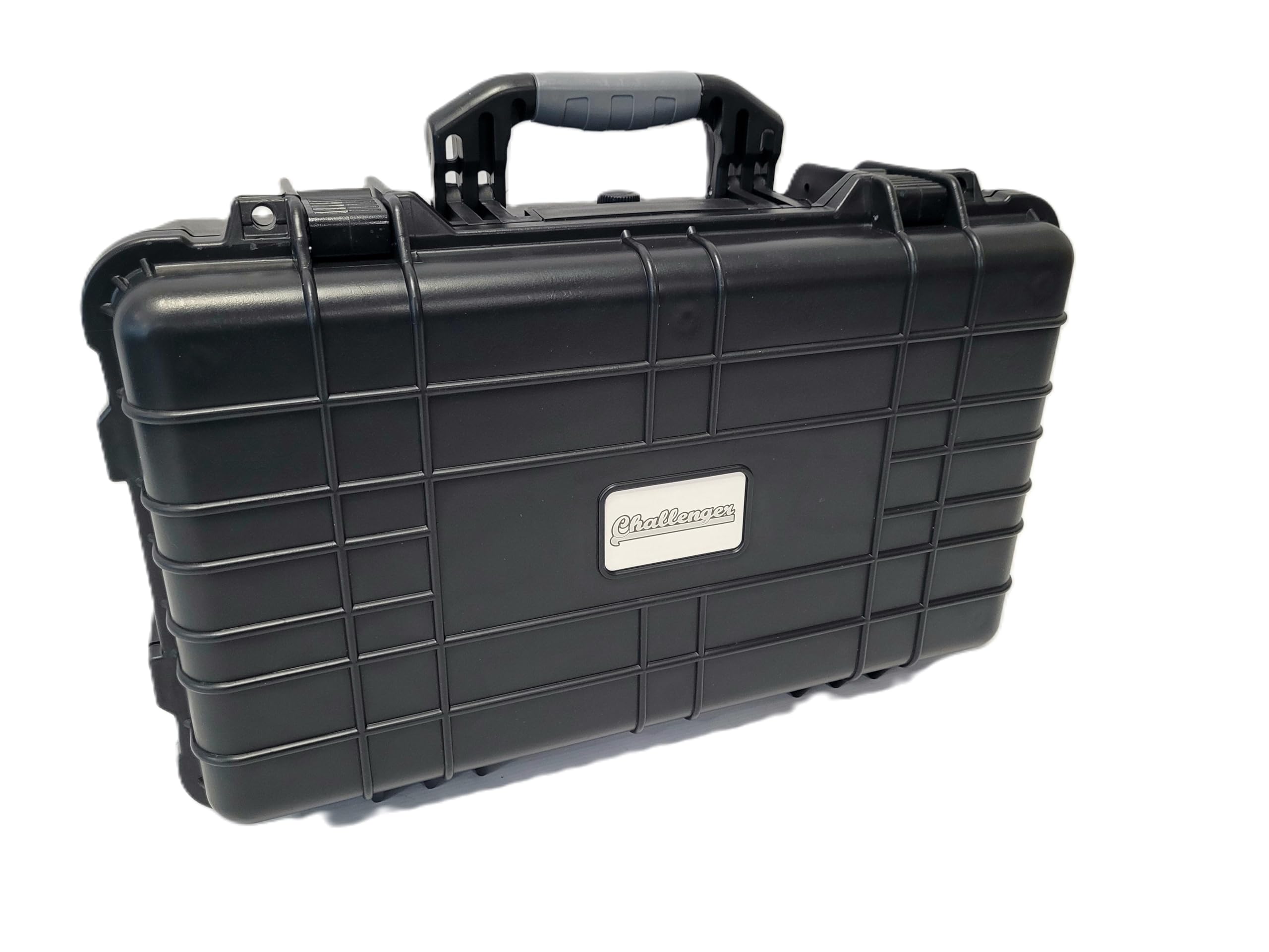 Challenger TR5015 Waterproof Hard Case with Wheels & Retractable Handle - Custom Foam Insert for Cameras, Drones & Equipment - Perfect for Travel, Outdoor Adventures & Professional Gear Protection