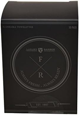 Premium Leather Razor & Refreshing Body Wipes Set - Men's Grooming Kit for Travel, Gym & Daily Hygiene Essentials