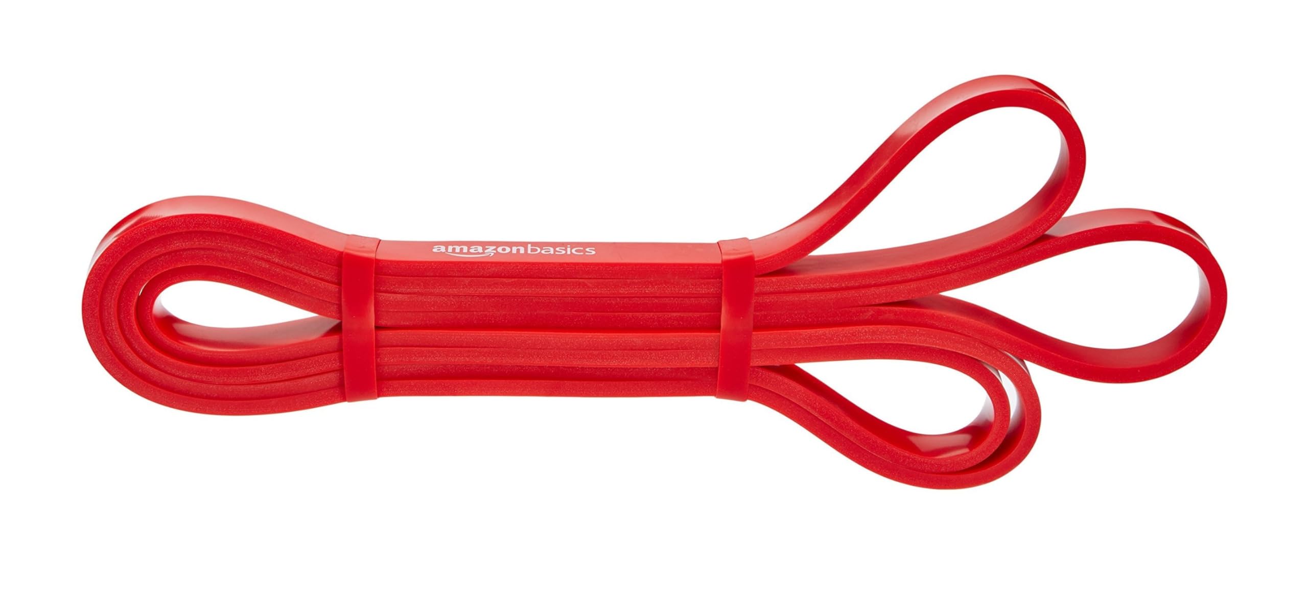 Amazon Basics Resistance Pull Up Bands - Set of 5 Exercise Bands for Strength Training, Home Workouts, Gym & Physical Therapy | Latex Free Fitness Bands for Men & Women | Perfect for Pull-Ups, Stretching & Mobility Exercises