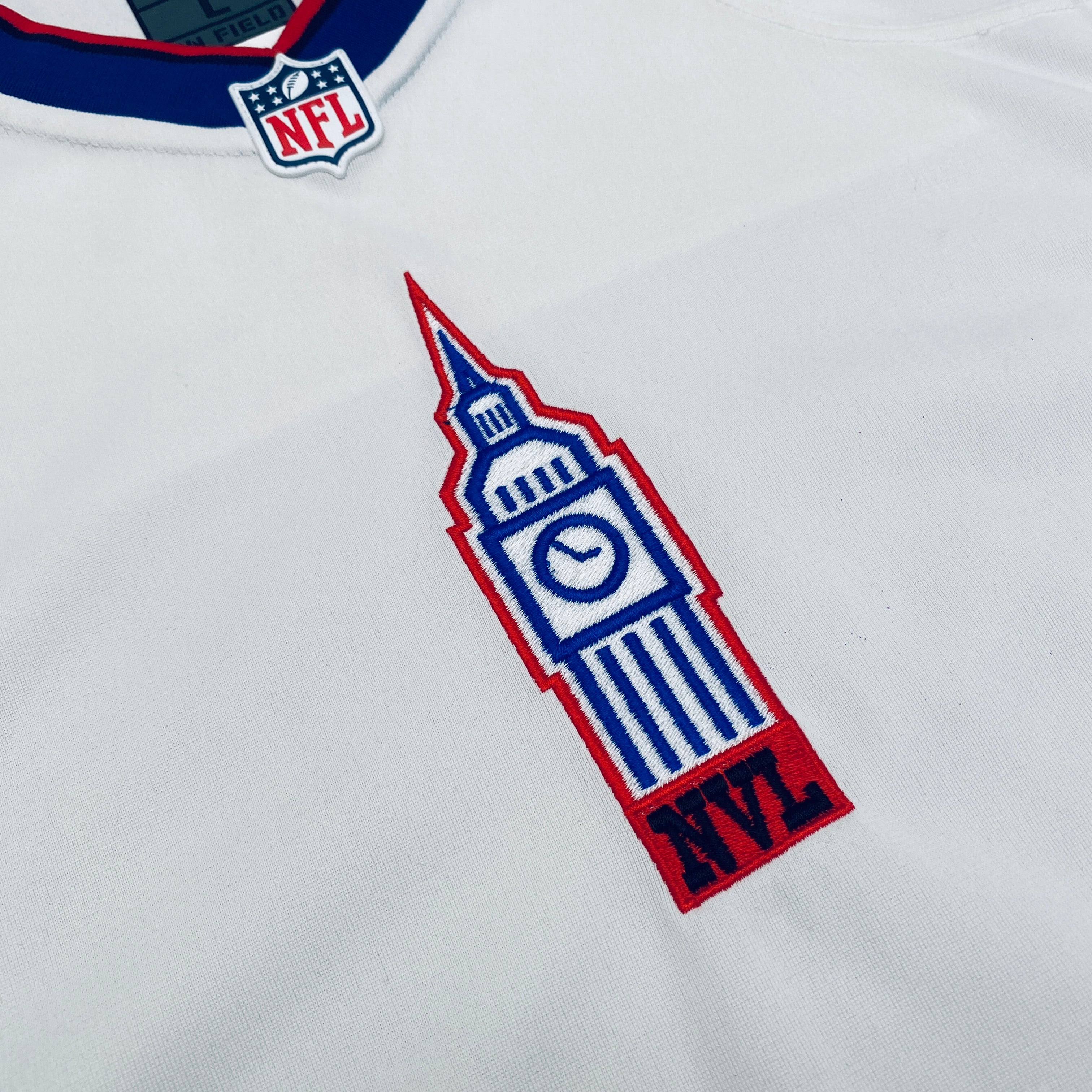 NFL: Buffalo Bills Embroidered Logo Nike Jersey - Size L - Perfect for Game Day, Tailgating & Fan Gear