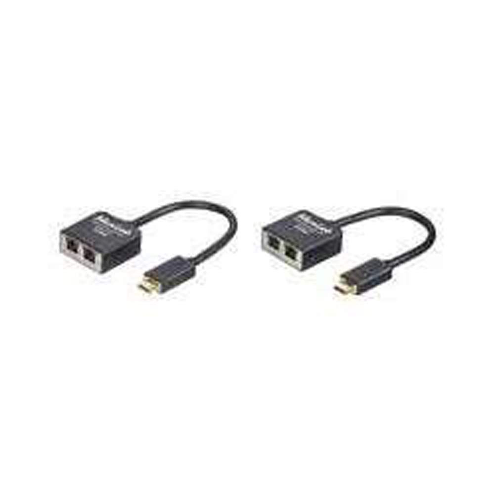 Muxlab HDMI Over Ethernet Extender (500402) - Extend HDMI Signals Up to 328ft for Home Theater & Office AV Setups
