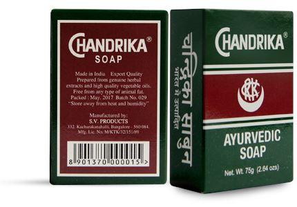 Chandrika Ayurvedic Soap - 100% Natural Herbal Cleansing Bar for Glowing Skin | Perfect for Daily Use, Sensitive Skin & Ayurvedic Skincare Routine