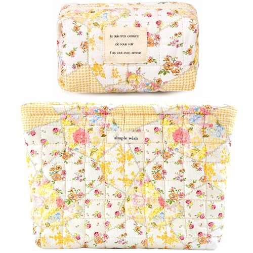 Beige Flower-2PCS