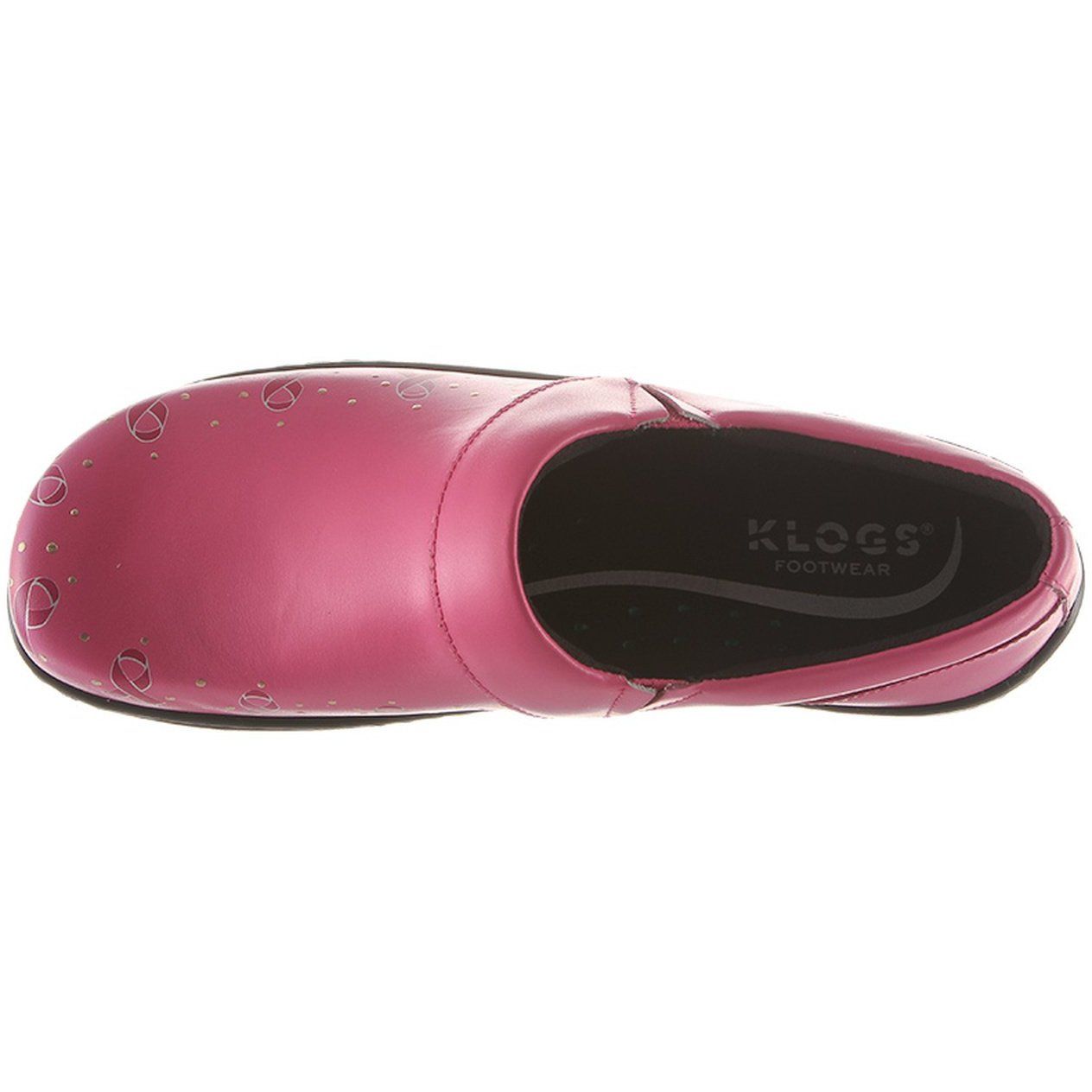 KLOGS MISSION Pink Ribbon Comfortable Medium & Wide Width Women's Sandals - Support Breast Cancer Awareness - Perfect for Casual Wear, Walking & Outdoor Activities