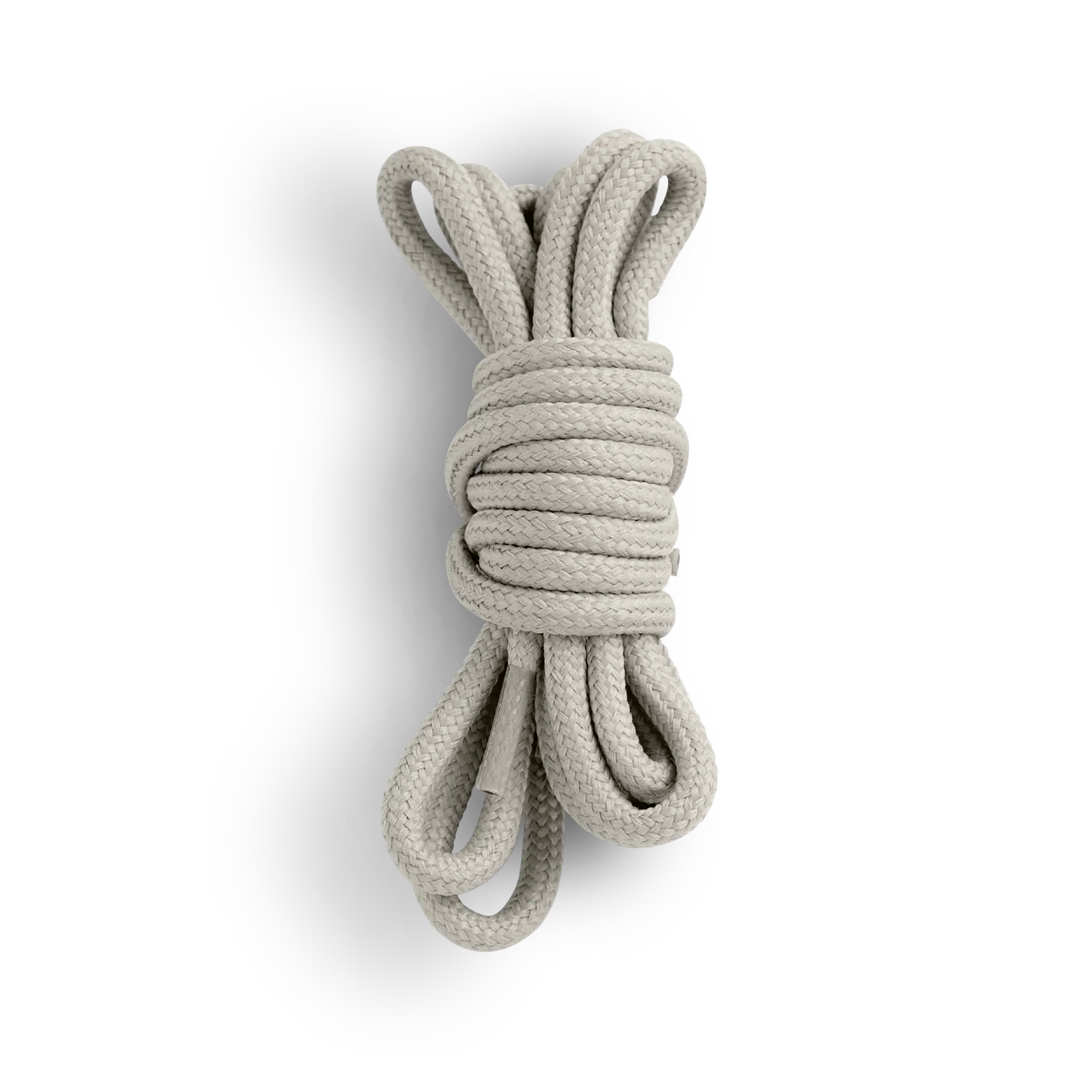 Durable Cotton Shoe Laces for Men & Women - Grey (2 Pairs) - Perfect for Sneakers, Boots, and Casual Shoes