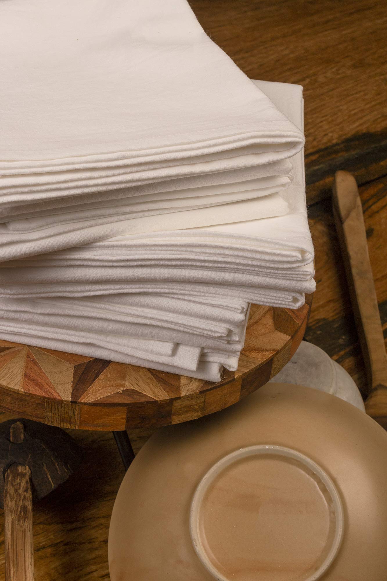 Premium 100% Cotton Flour Sack Dish Towels (27