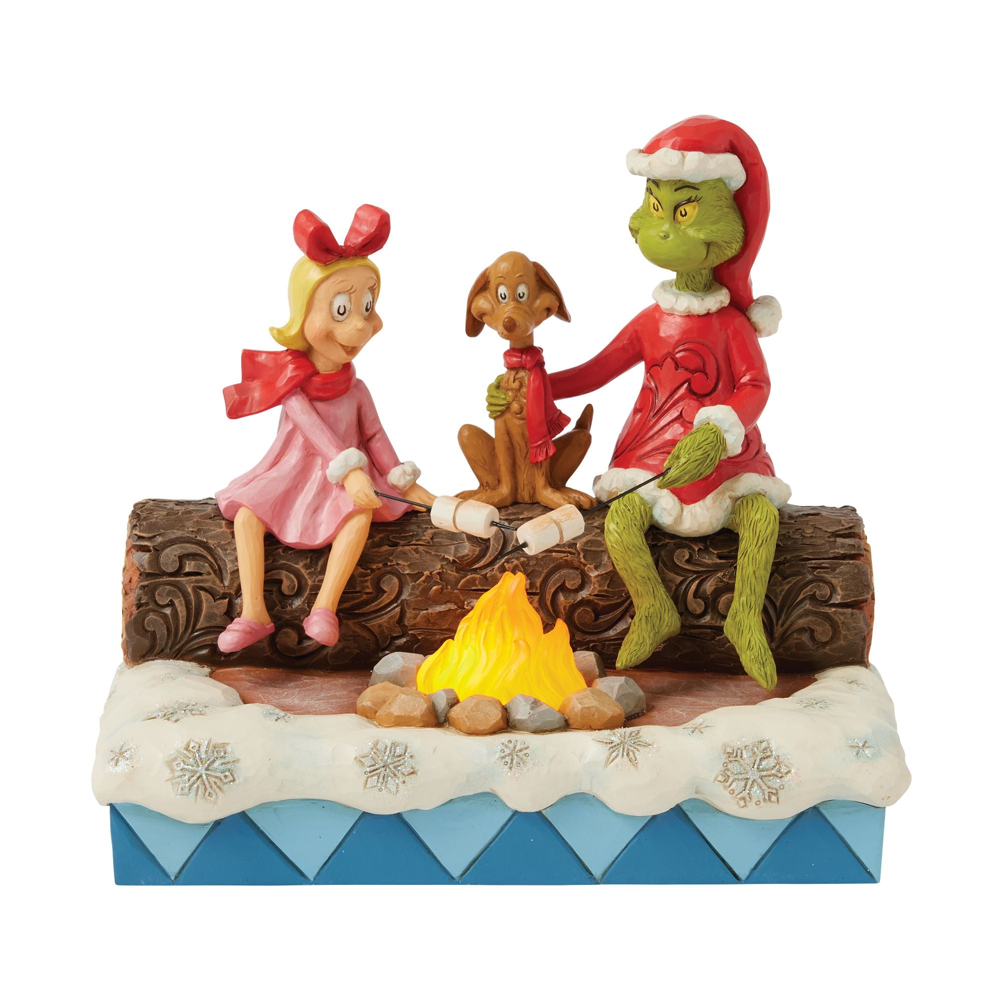 Grinch, Max & Cindy Lou Who Christmas Roasting Set - Perfect for Holiday Parties & Festive Gatherings