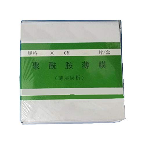 Polyamide 6 Coated TLC Plates 10x20cm - 40 Plates per Box - High Performance Thin Layer Chromatography for Laboratory Analysis & Research