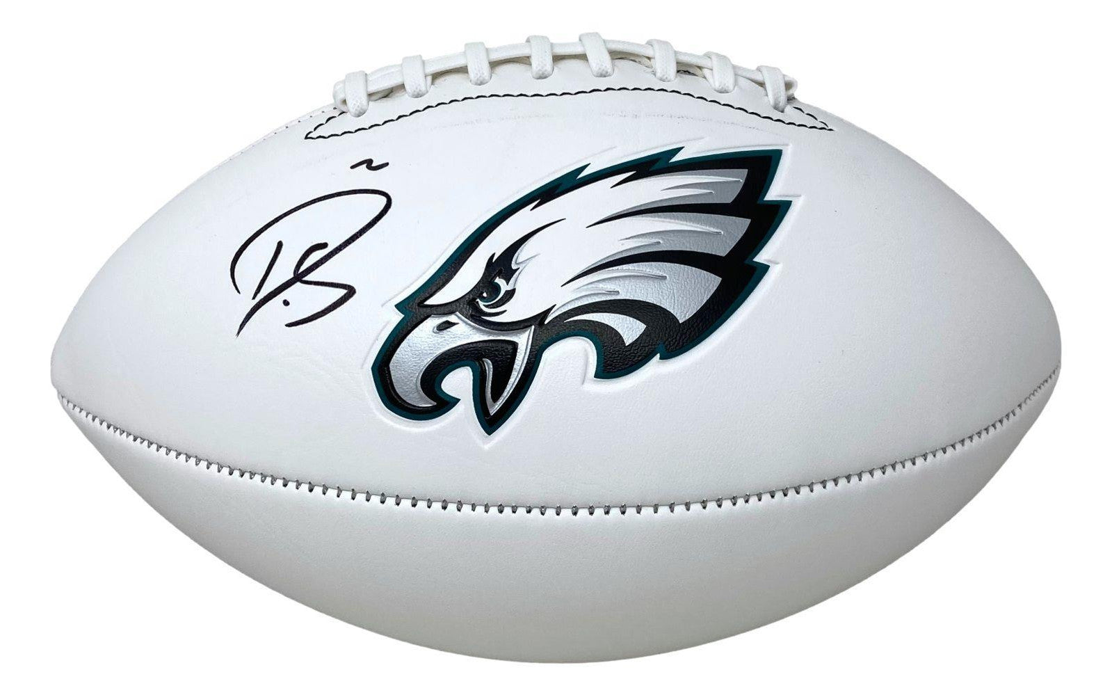 Darius Slay Signed Philadelphia Eagles Logo Football - Authentic NFL Collectible for Fans & Memorabilia Enthusiasts - Perfect for Display, Gifts & Sports Decor