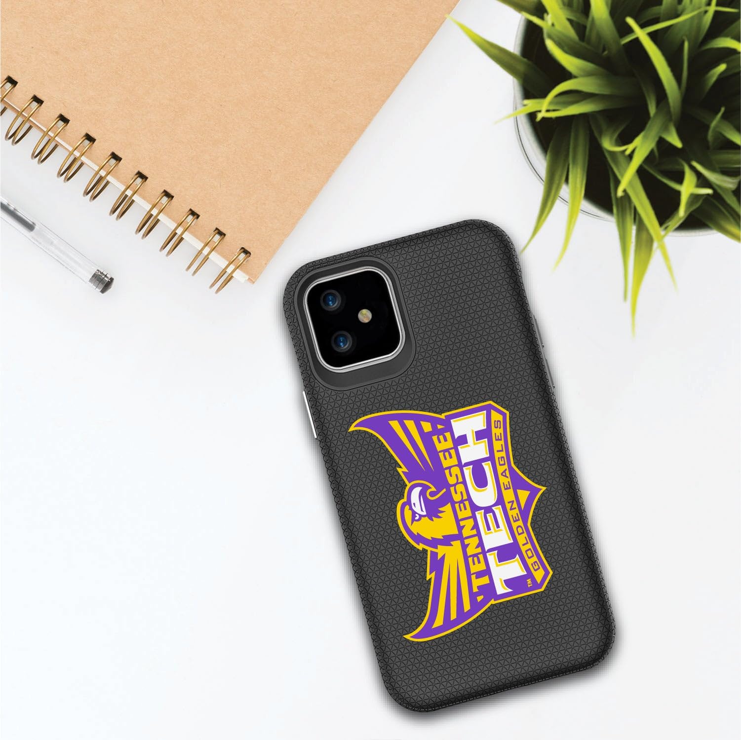 OTM Essentials Shockproof Phone Case for iPhone 12 Mini - Durable Hard Shell with Tennessee Tech University Design - Perfect for Campus Life & Outdoor Protection