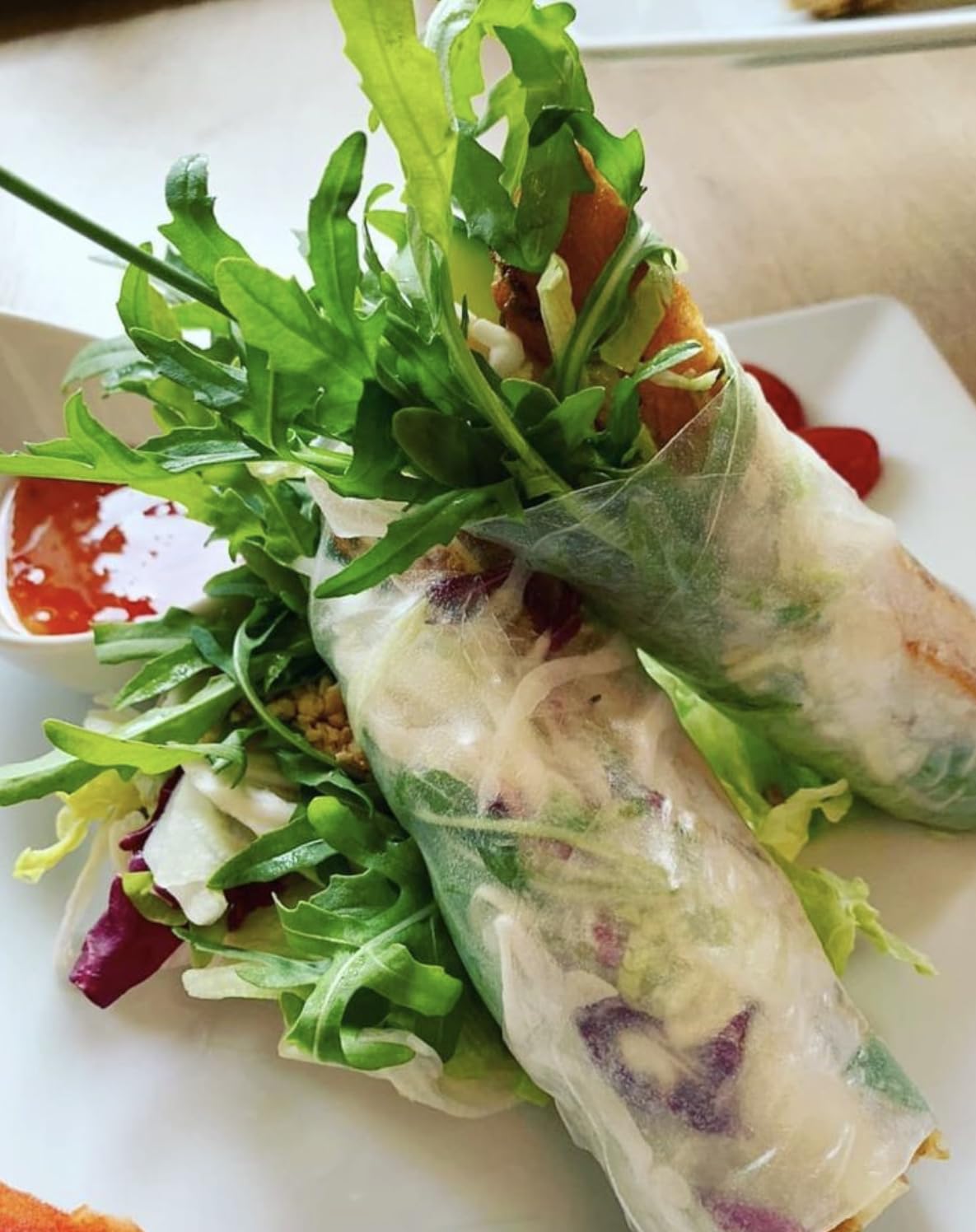 Authentic Vietnamese Organic Rice Paper Wrappers (22cm, 7oz) - USDA Organic, Non-GMO, Gluten-Free, Vegan & Halal Certified for Fresh Spring Rolls, Dumplings & Crispy Rice Paper Rolls | Perfect for Healthy Meals, Party Appetizers & Asian Cuisine
