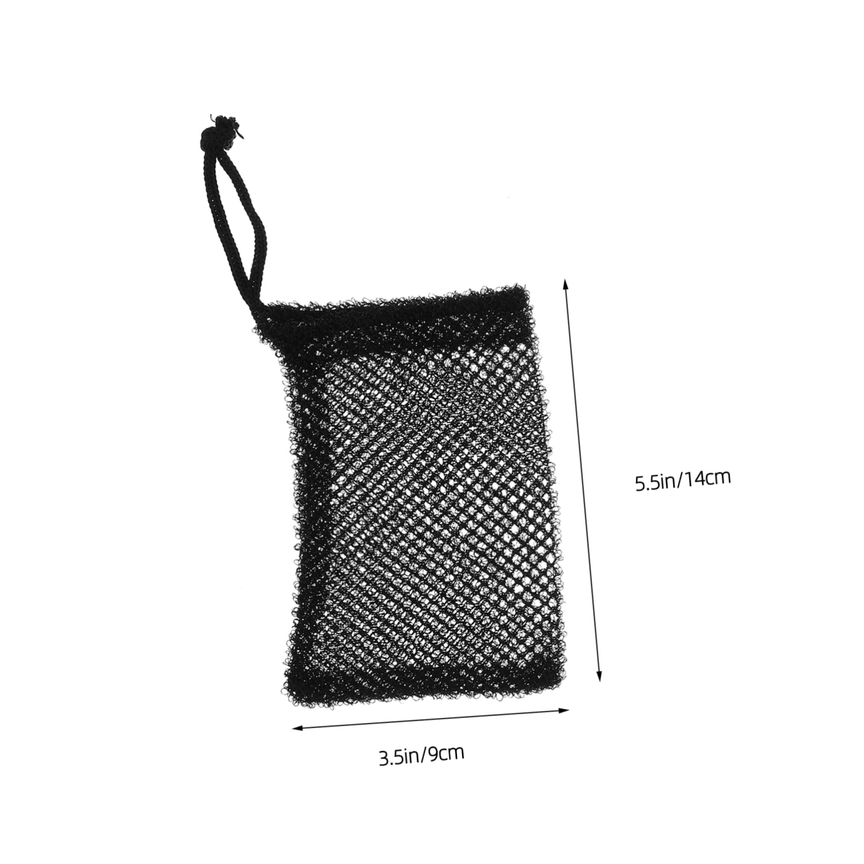 iPetboom 2-Pack Exfoliating Soap Pouch Net - Gentle Face & Body Scrub, Hanging Lanyard for Shower, Bath & Travel | Soap Saver Bag for Men & Women