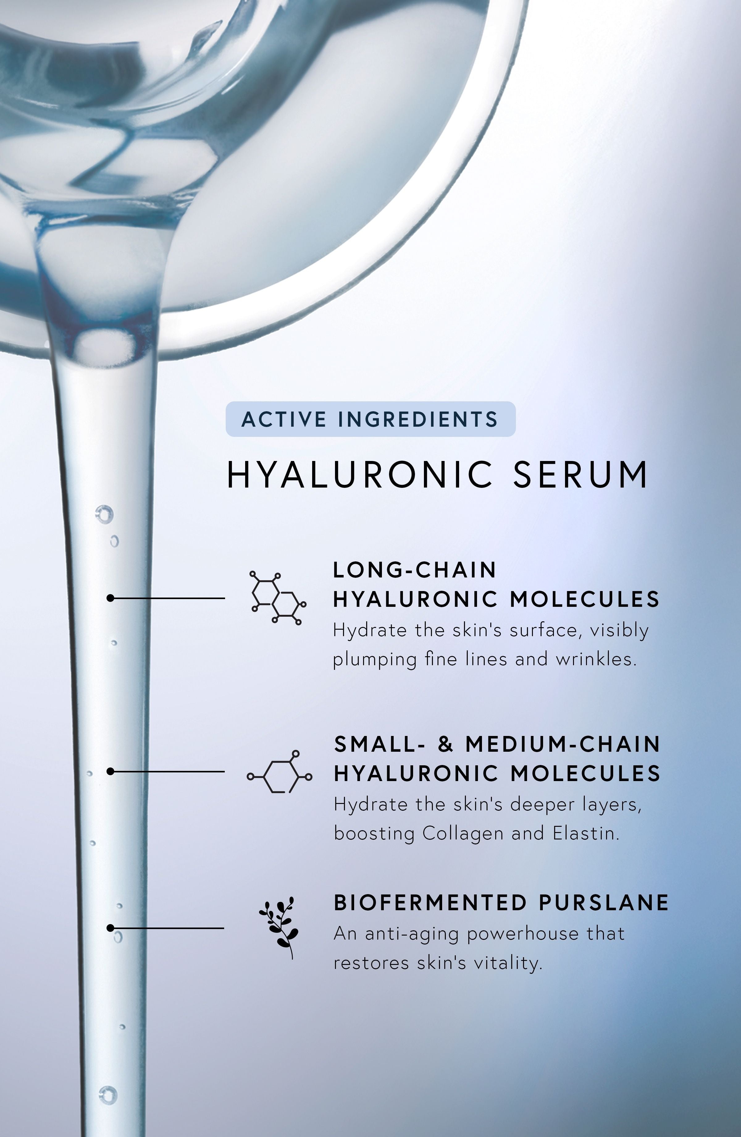 Hyaluronic Acid Serum & Moisturizer Duo Set for Hydrated, Glowing Skin - Anti-Aging Skincare Routine for Day & Night Use