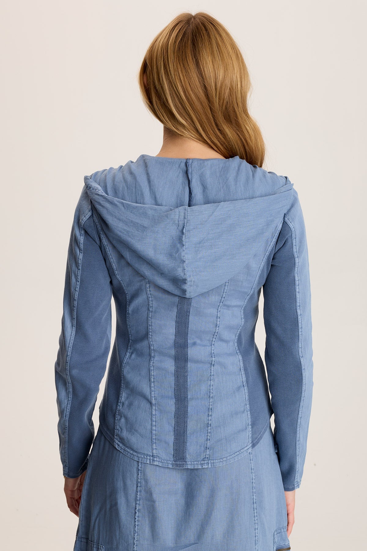Balvino Women's Linen Ruched Cord Jacket - Lightweight Summer Blazer for Office, Travel & Casual Outfits | Breathable & Stylish Cardigan Coat