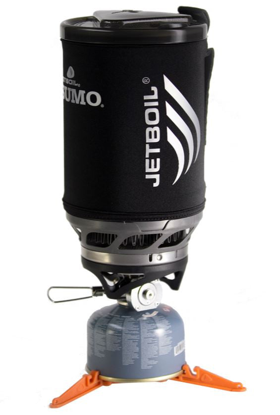 JetBoil Sumo - Compact Camping Stove System for Backpacking, Hiking & Outdoor Cooking | Portable Cooking Gear for Boiling Water & Meals on the Go