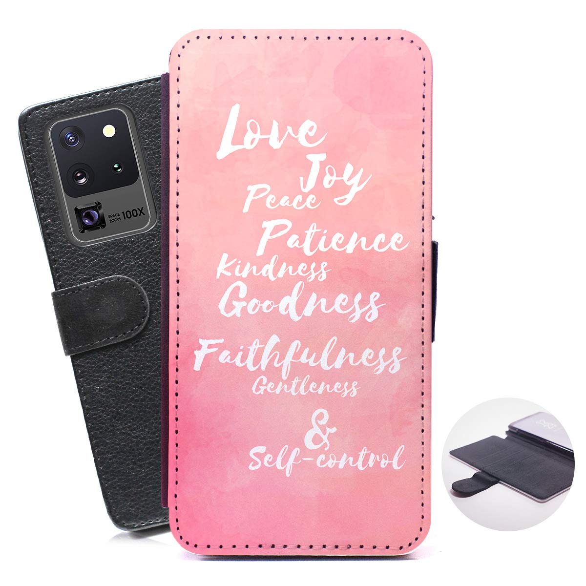 Google Pixel 3a XL Case - Holy Spirit Watercolor Bible Wallet Cover for Daily Protection